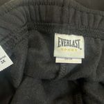 Everlast Women 3X  Sport Black Classic Sweatpants Fleece lined Athletic wear Photo 3