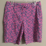Lady Hagen  Golf Shorts Womens Size 6 Pink Blue Check Outdoor Photo 0