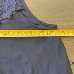 New York & Co. Navy blue lace tank top medium Photo 7