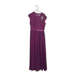 Amazon Miusol NWT Formal Magenta Floral Lace Bridesmaid Party Maxi Dress Photo 2