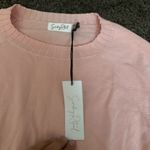Sundry  Soft Pink Knit Top Photo 1