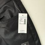 Maurice's Edgely Slim Straight Pants Black Coated High Rise NWT Photo 10