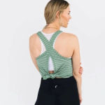 Zyia ‎ Active Forest Nimbus Split Back Tank Top Photo 2