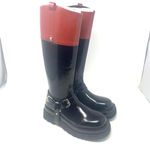 Jeffrey Campbell  Friesian Riding Boots Black Brown Size US 7.5‎ Photo 3