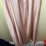 Show Me Your Mumu  Verona Cowl XXL Champagne Luxe Satin Pink Dress Formal Wedding Photo 9