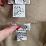 Talbots Vtg  L Cami Sweater Twin Set Button Cardigan Cottagecore Knit Beige Tan Photo 10
