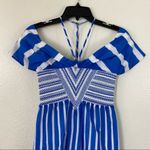 Tanya Taylor  Cotton Colorblock Stripe Celina Dress 0 Photo 3