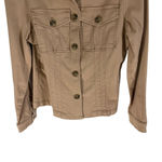 Gibson Latimer Gibson Size‎ Small Latimer Button Up Tan Jacket Photo 1