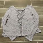 Aeropostale  M knit sweater open back Photo 2