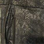Lane Bryant  Black Coated Snake Print The Allie Ankle Pant NWT‎ 16P Photo 6