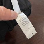 ANDIE  SWIM Riviera Bikini Top Flat Black Scoop Neck Adjustable Strap Medium‎ Photo 5