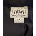 Ariat Black High Low Tunic Top Tank Shirt Chiffon Sleeveless Womens Size S/P Photo 4