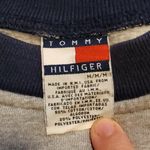 Tommy Hilfiger Vtg Sweater Spell Out Logo Big H Sz M Pullover Jumper Sweatshirt Photo 3