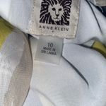 Anne Klein Chiffon Halter Neckline Maxi Dress Striped Photo 13