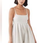 Rebecca Taylor Linen Romper Jumpsuit In Rye Size 8 NWT Photo 11