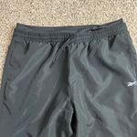 Reebok NWT Womens Training Pants Size Large Black Windbreaker Track Athletic Photo 5