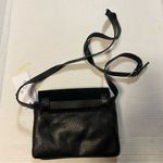 Vera Pelle Crossbody Purse Black Genuine Suede & Leather Bag NWT MADE IN ITALY Photo 10