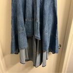 Alice + Olivia  Jeans Donella High Low Denim Skirt Brooklyn Blue Size 25 Photo 5