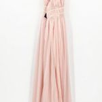 Lulus NWT Womens Every Magic Moment Halter Backless Maxi Bridesmaid Dress Size S Photo 10