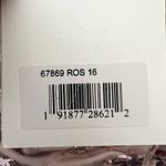 Mac Duggal  Embellished V Neck Illusion Maxi Gown Dress size 16 rose 67869 UB Photo 5