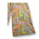 Roxy Midnight Avenue Wide Leg Lightweight Pants women’s Size XL orange floral Photo 2