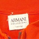 Armani Collezioni Georgio Armani Le Collezioni Women's Red Full Zip Skirted Blazer Photo 2