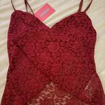 Edikted red lace Top Photo 0