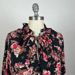 ByTimo Ruffle Print Shirt in Rose Tapestry Size XL Photo 3