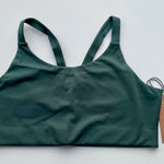 Girlfriend Collective  Lou Sports Bra V-Back Green Size XXL NEW Photo 0