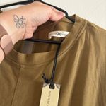 Nightcap NWT  Clothing Olive Green Wide Leg Jumpsuit Size Medium 100% Cotton Photo 4