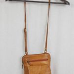 Chaos Leather Collection Small Leather Crossbody Purse Brown Photo 0