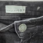 Loft Ann Taylor  Black The Skinny Denim Jeans Pants Bottoms Size 4/27 Photo 6