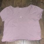 PacSun Purple Cropped Shirt Photo 0