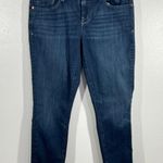 Pilcro and the Letterpress Pilcro Stet Slim Ankle Jeans Dark Wash Stretch Denim Size 29 Photo 0