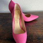 Jessica Simpson Pink Heels Sleek and Stylish Photo 0