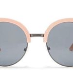 joe's jeans Light Pink Gunmetal Cateye Sunglasses NWT Photo 0