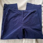 Susan Graver Vintage Navy Corduroy Pants A63109 Size 1X Cotton and Spandex Photo 0