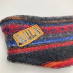 Vintage Bula Adult S/Youth L Stripe Fleece Lined Earwarmer Outdoors Ski Winter Black Photo 2