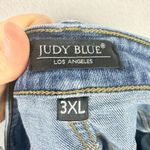 Judy Blue Patch Cut Off Shorts Size 3XL Distressed Raw Hem Stretch Photo 3