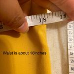 ZARA NWT - High waisted culottes Pants - XXLarge - Mustard Photo 8