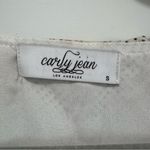 Carly Jean Los Angeles  size‎ Small Ruffle Midi Dress Long Sleeve Paisley Dot Photo 2