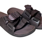 Chaco Slide Sandals Womens 7 Brown Adjustable Straps Comfort Casual Slip On Photo 0