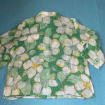 Alfred Dunner  2pc set floral button up and embellished tank top NEW size 18 Photo 2