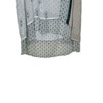 White House | Black Market WHBM Women Tank Top Lined Mix Abstract Print Sheer Chiffon Layered Lo High Small Photo 3