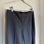 Eileen Fisher Straight Leg Pants Sz Medium Dark Grey Double Button Business Photo 1