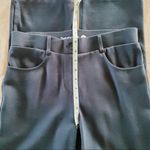 Betabrand Straight Leg Classic Dress Yoga Pants Jeanie in Navy Blue SP Photo 4