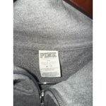 Victoria's Secret YSU  Sz‎ M Pink Sweatshirt Quarter Zip 5th & Ocean NCAA Photo 1