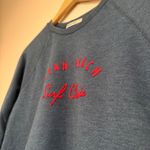 Marine layer Ocean Beach Surf Classic Sweatshirt L Blue Heather Raglan Crewneck Photo 10