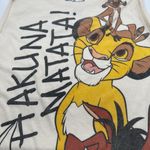 Disney Size Medium The Lion King Simba Pumba Hakuna Matata Summer Tank Top GUC Photo 4