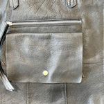 Anthropologie Black Heather Leather Tote Photo 5